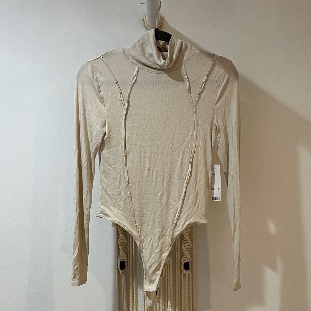 Mockneck bodysuit